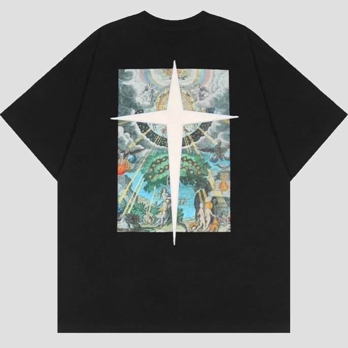Cross Tee – Black